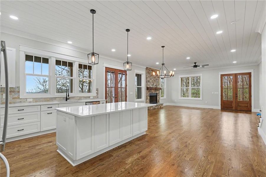 Furnished interior view inside a new home in , Clayton (Image 8).