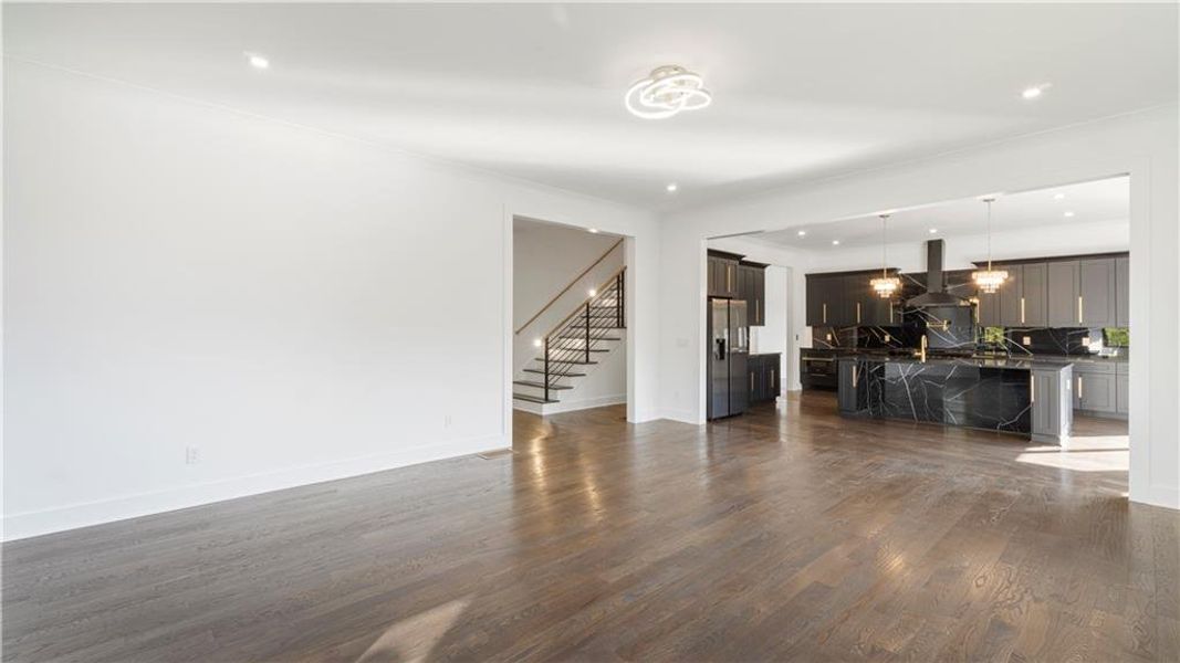 Spacious, unfurnished interior of a new home in , Marietta (Image 35).