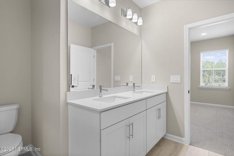 Furnished interior view inside a new home in , St. Augustine (Image 15).