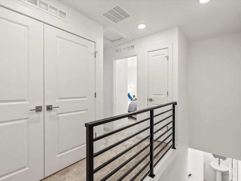 Furnished interior view inside a new home in The Hub at Virginia Village, Denver (Image 26).