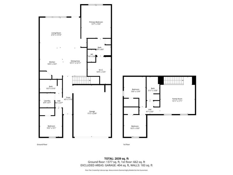 First & Second Floor