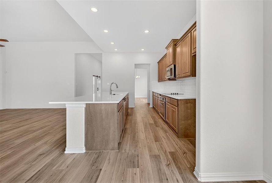 Furnished interior view inside a new home in Nash Estates, Tom Bean (Image 17).