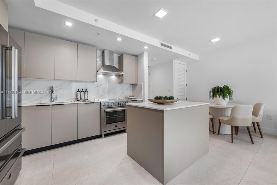 Furnished interior view inside a new home in , Miami (Image 9). Furnished interior view inside a new home in , Miami (Image 9).