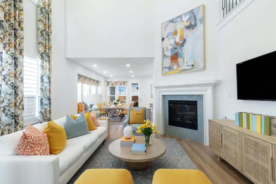 Representative Family Room - some options shown