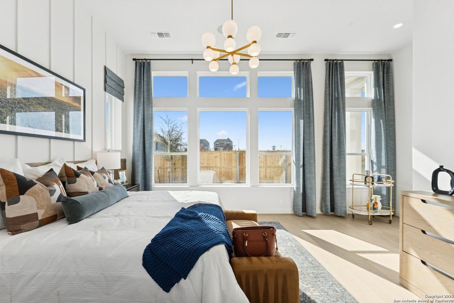 Furnished interior view inside a new home in Briggs Ranch – Signature Legacy Series, San Antonio (Image 10).