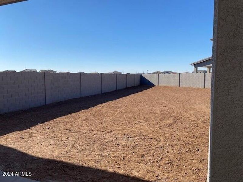 Lot 24 - Spacious Backyard