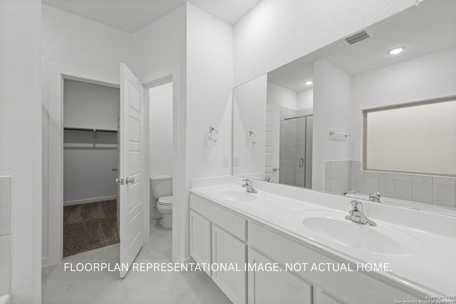 Furnished interior view inside a new home in Paloma Park, Converse (Image 8). Furnished interior view inside a new home in Paloma Park, Converse (Image 8).