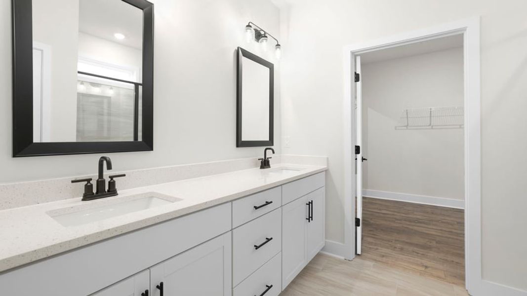 Furnished interior view inside a new home in Adams Glen, Greenville (Image 12).