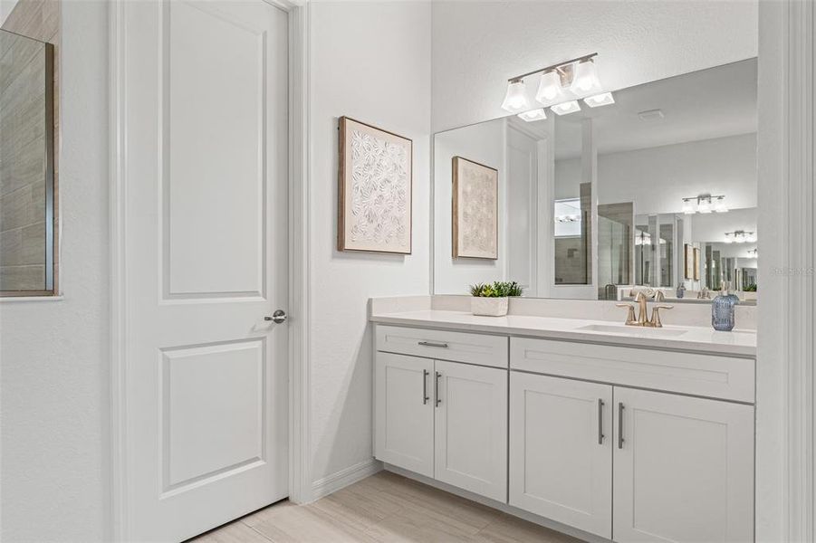 Furnished interior view inside a new home in , Lakewood Ranch (Image 26). Furnished interior view inside a new home in , Lakewood Ranch (Image 26).