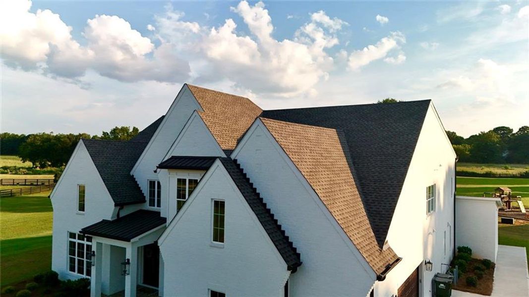 Front exterior of a new home in , Bishop, GA, highlighting curb appeal (Image 29). Front exterior of a new home in , Bishop, GA, highlighting curb appeal (Image 29).