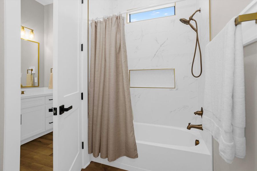 Furnished interior view inside a new home in , Montgomery (Image 38).