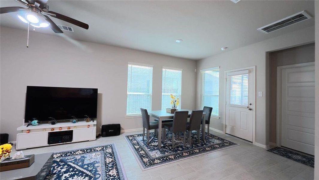 Furnished interior view inside a new home in Sunterra, Katy (Image 9). Furnished interior view inside a new home in Sunterra, Katy (Image 9).