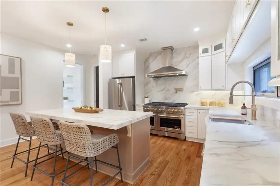 Furnished interior view inside a new home in , Marietta (Image 9).