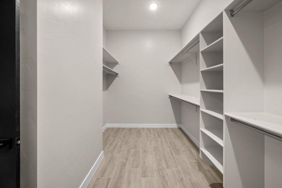 Representative unfurnished interior of a home built from the Pebble Beach- II by LEH. Homes in Verdancia, El Paso (Image 56).