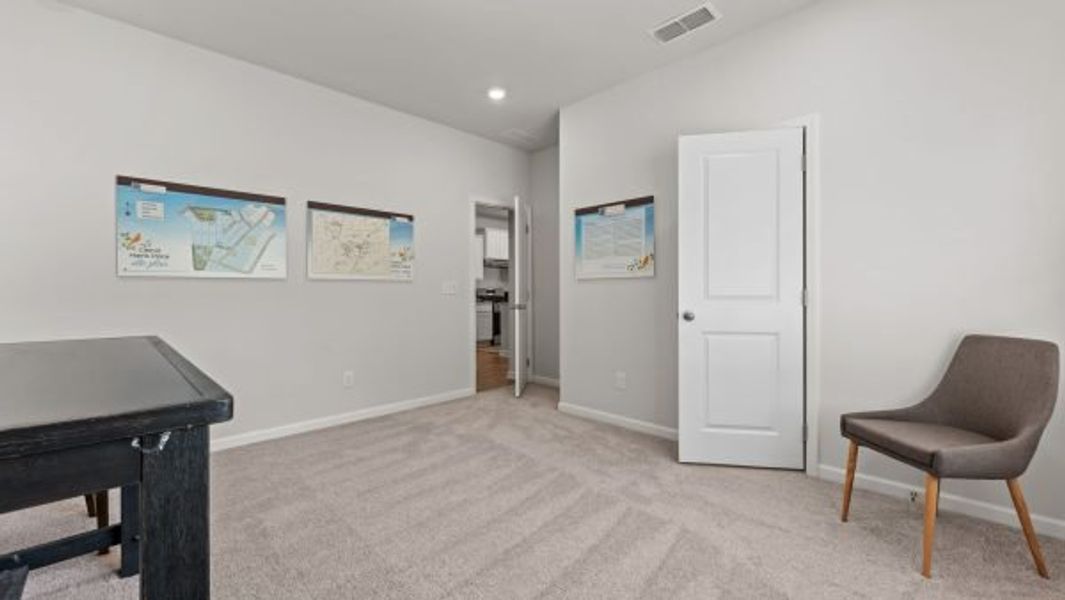 Representative furnished interior of a home built from the Elmsworth by Piedmont Residential in Clemit Harris Place, Newnan (Image 16).
