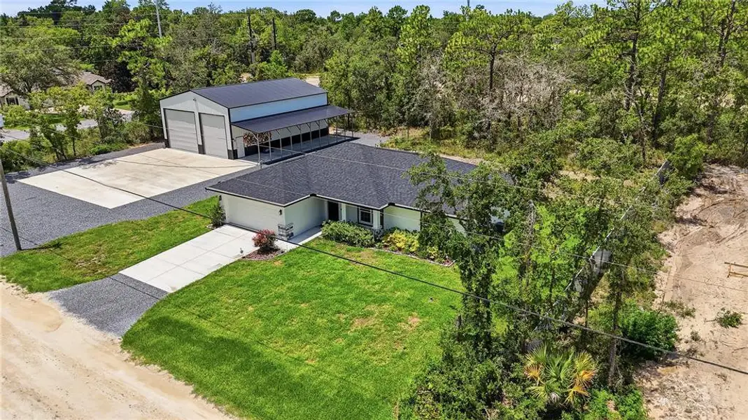 Front exterior of a new home in , Brooksville, FL, highlighting curb appeal (Image 30). Front exterior of a new home in , Brooksville, FL, highlighting curb appeal (Image 30).