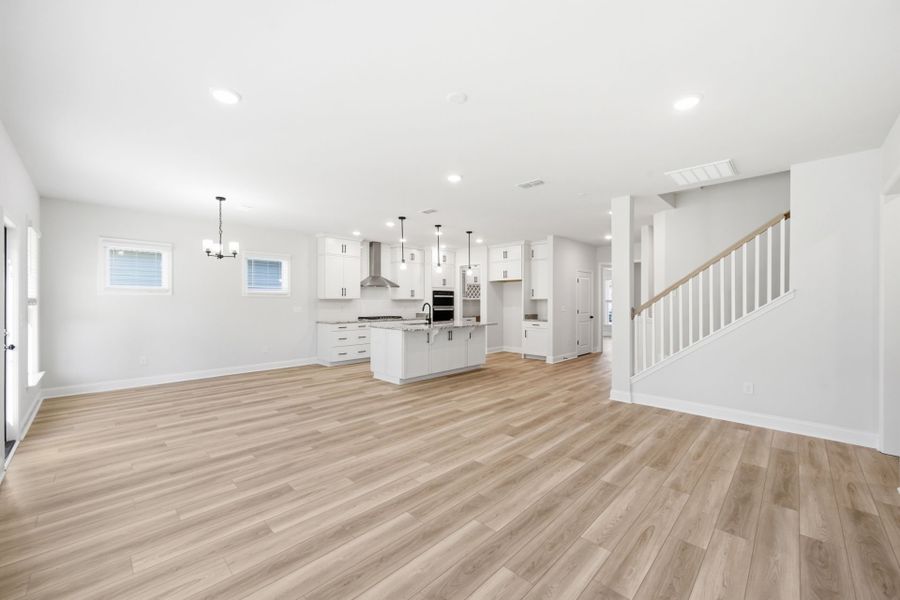 Spacious, unfurnished interior of a new home in Grand Arbor, Blythewood (Image 30).