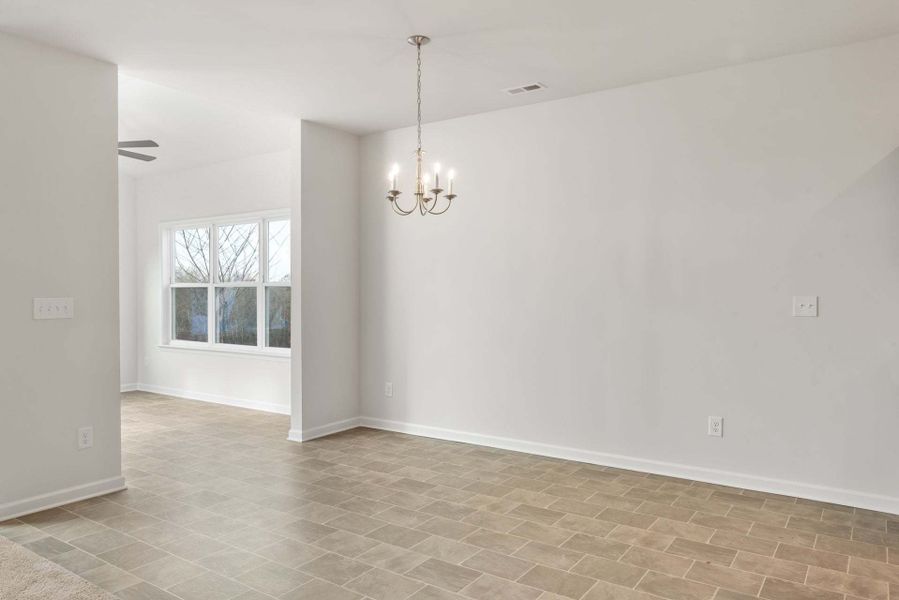 Sunroom and Dining Room