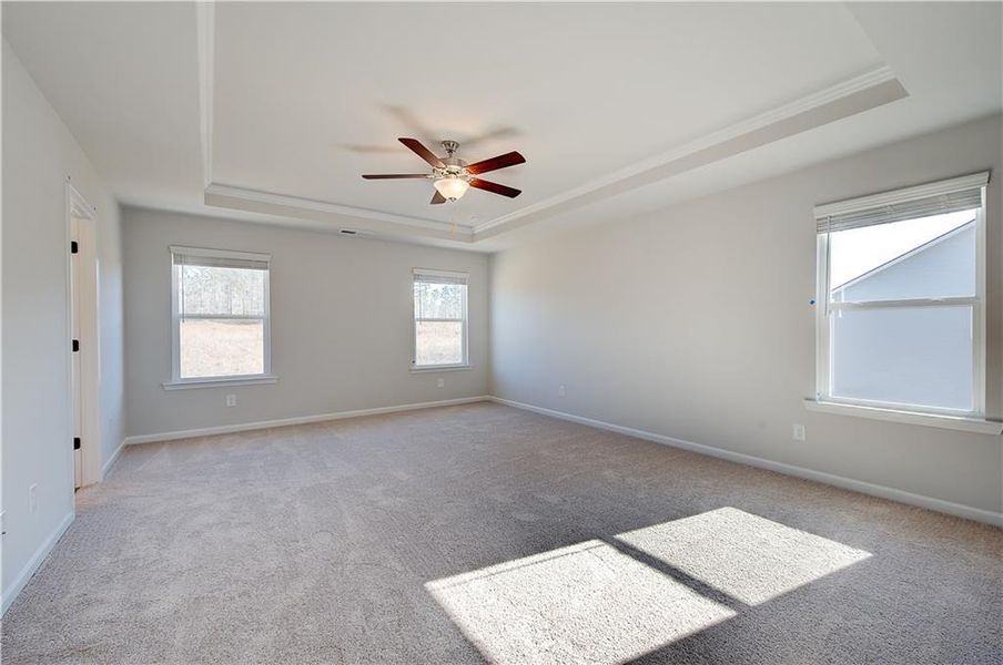Spacious, unfurnished interior of a new home in Chapel Hill, Newnan (Image 25).