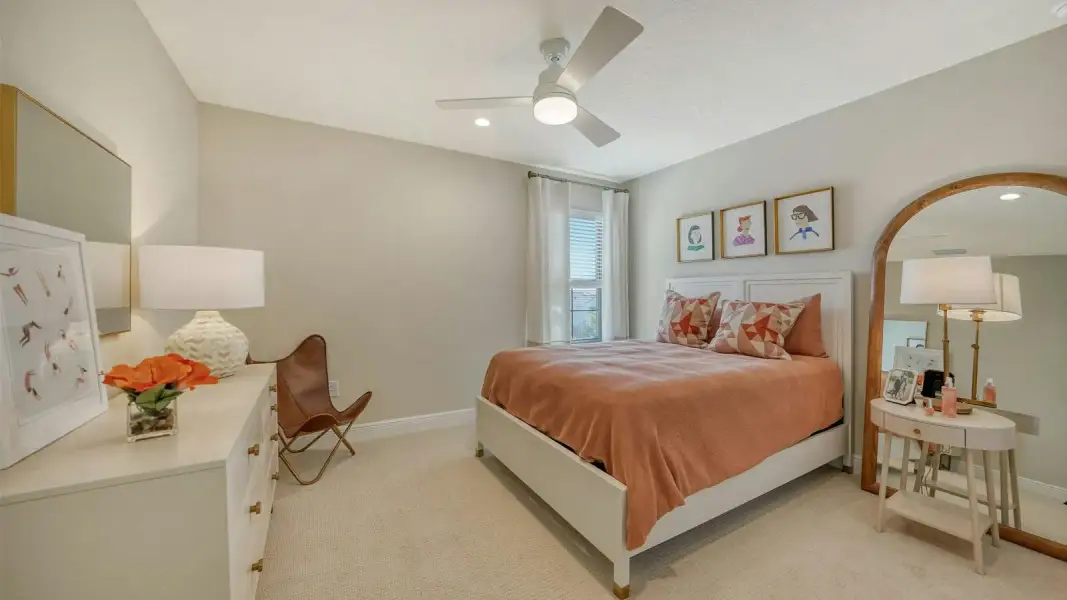 Furnished interior view inside a new home in Kingston South Real Estate and Homes for Sale in Estero, FL - Neal Communities, Estero (Image 8).
