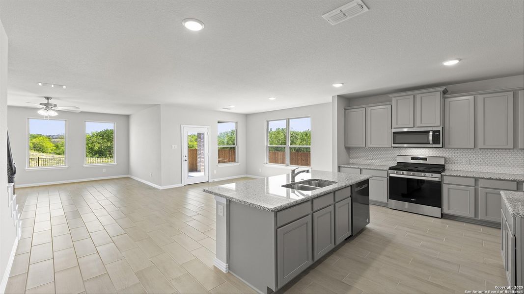Furnished interior view inside a new home in Vista Ridge, Live Oak (Image 8).