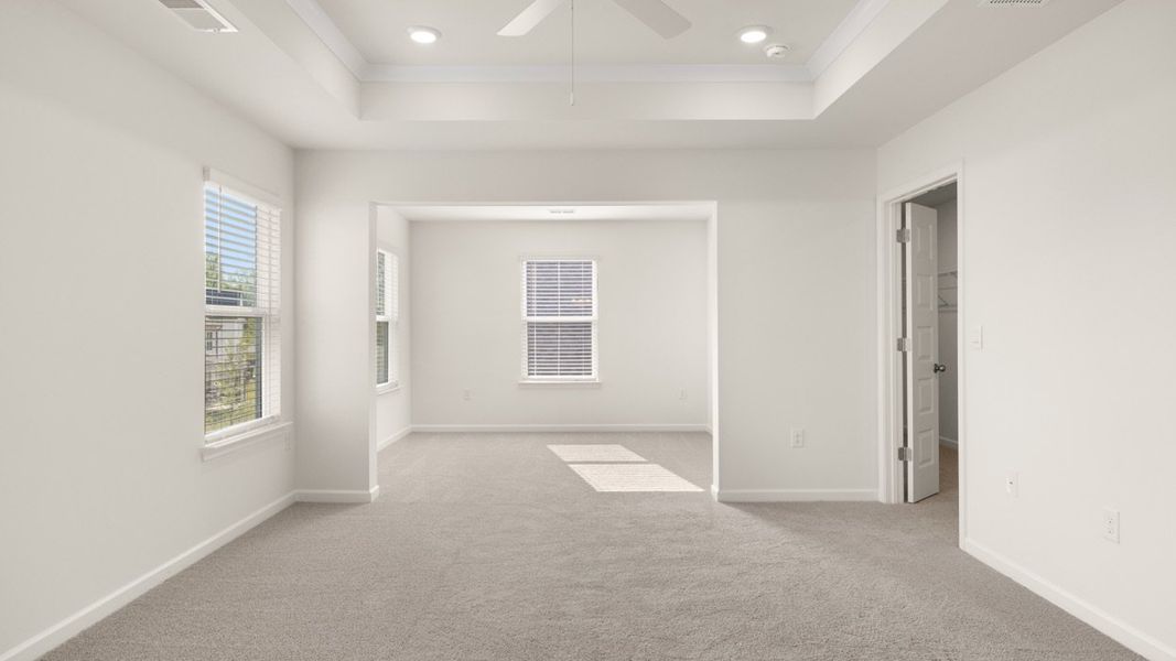 Representative unfurnished interior of a home built from the Hampshire by D.R. Horton in The Gates at Pates Creek, Hampton (Image 35). Representative unfurnished interior of a home built from the Hampshire by D.R. Horton in The Gates at Pates Creek, Hampton (Image 35).