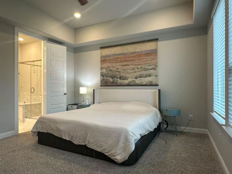 Another view of Master Bedroom with entry to Master Bathroom
