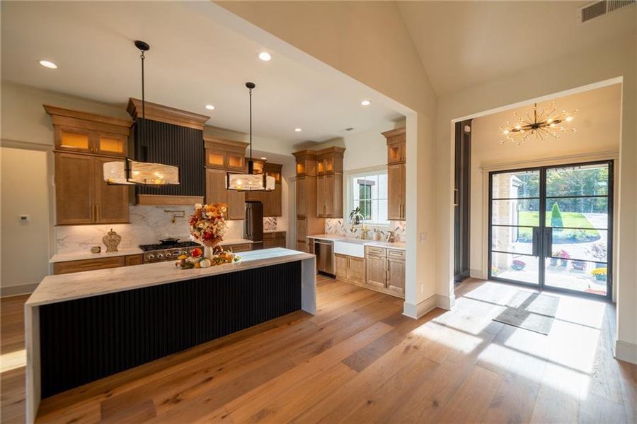Furnished interior view inside a new home in , Taylorsville (Image 16). Furnished interior view inside a new home in , Taylorsville (Image 16).