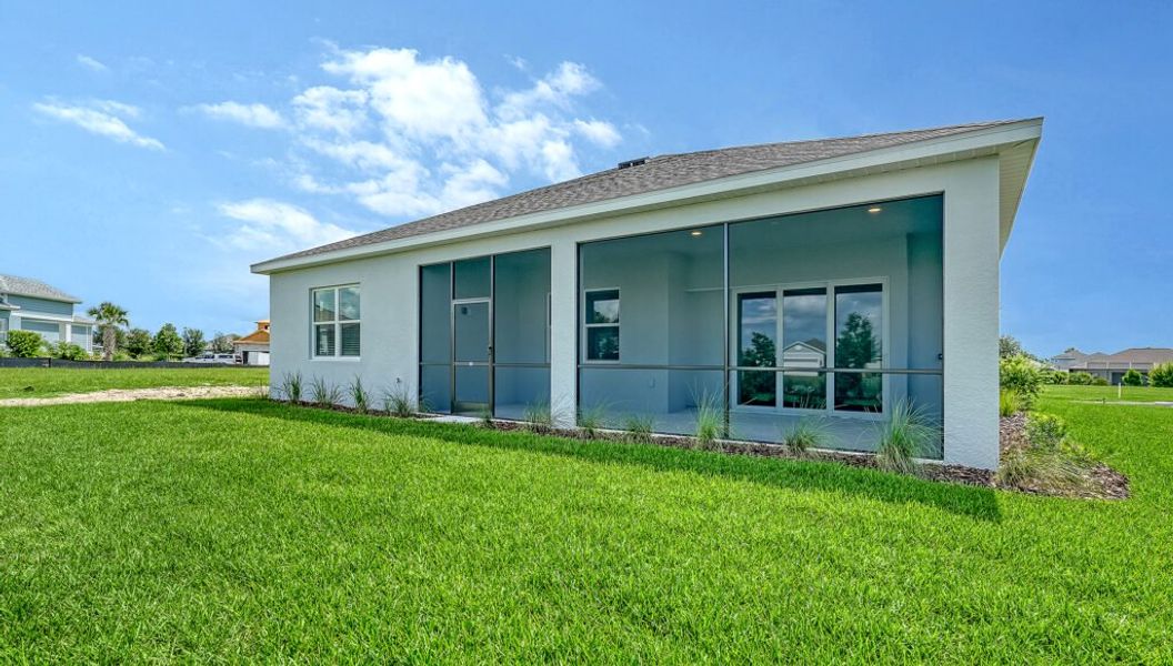 Exterior details and patio area of a home in Canoe Creek, Parrish (Image 19). Exterior details and patio area of a home in Canoe Creek, Parrish (Image 19).