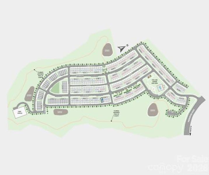 Ridge at Sugar Creek Site Map