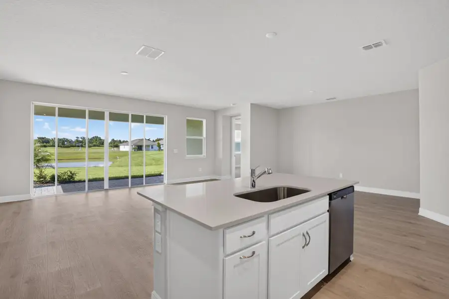 Furnished interior view inside a new home in Windwater, Parrish (Image 4).
