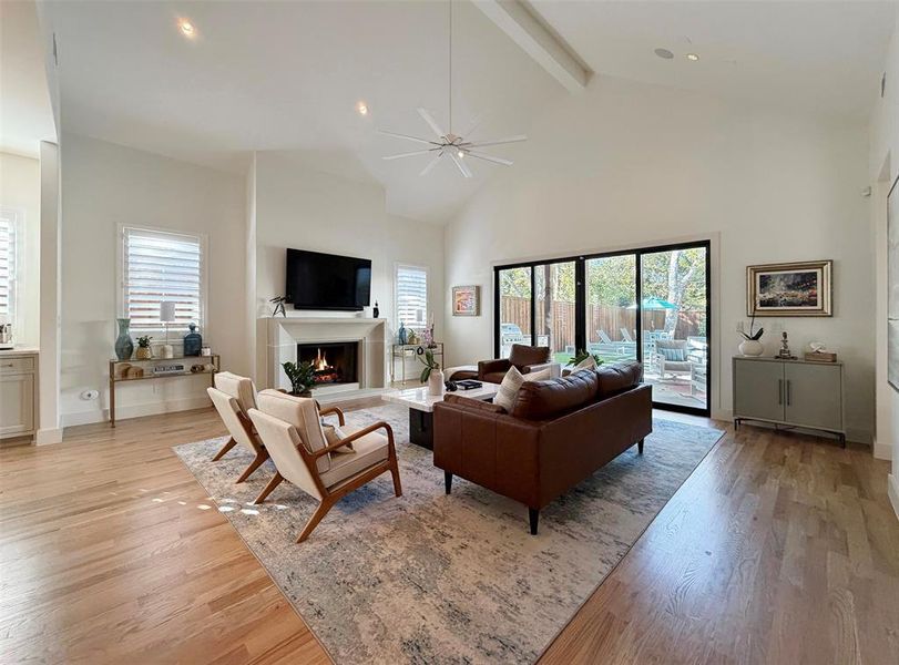 Furnished interior view inside a new home in , Dallas (Image 5).