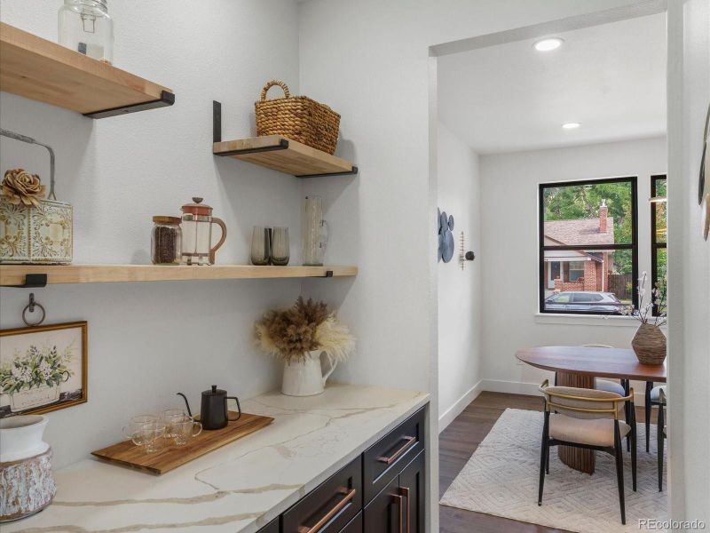 Furnished interior view inside a new home in , Denver (Image 9).