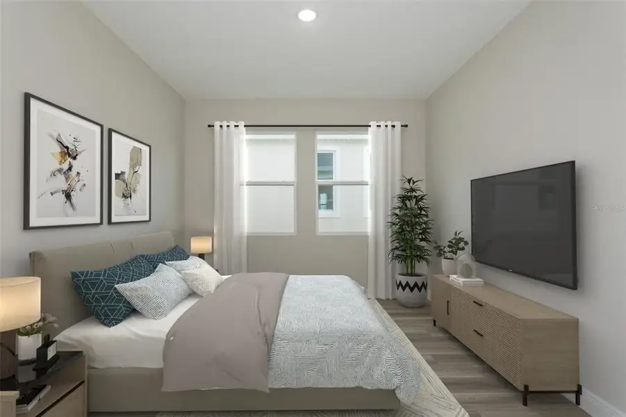 Furnished interior view inside a new home in Pasadena Woods, Dade City (Image 14). Furnished interior view inside a new home in Pasadena Woods, Dade City (Image 14).