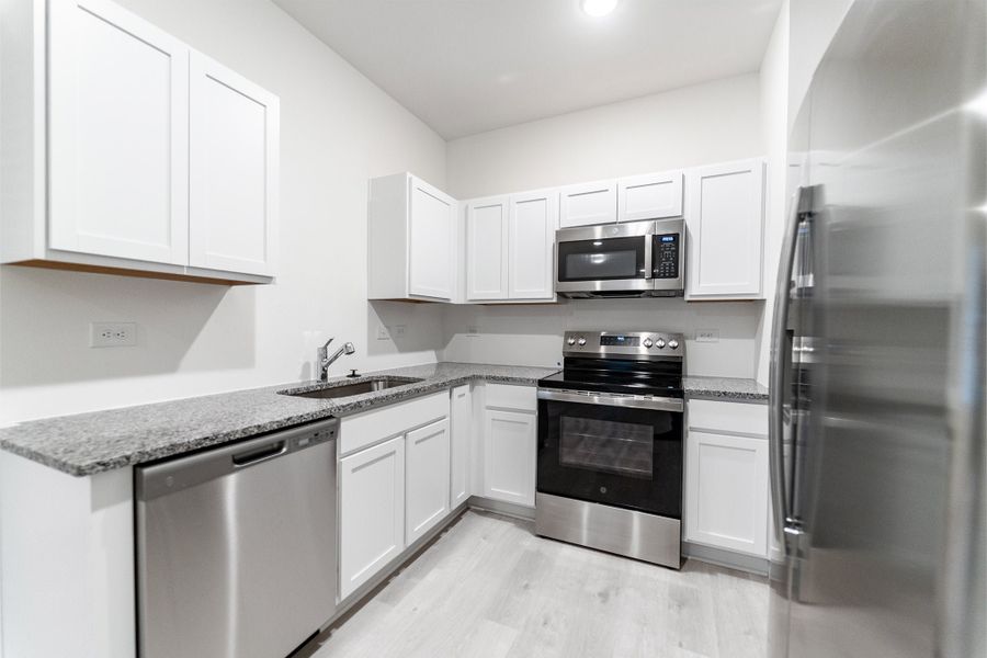 Furnished interior view inside a new home in Stonehenge, Manchester (Image 7). Furnished interior view inside a new home in Stonehenge, Manchester (Image 7).