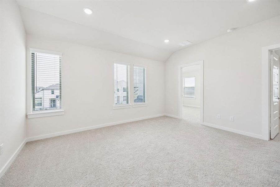 Game Room in the Claret home plan by Trophy Signature Homes – REPRESENTATIVE PHOTO Game Room in the Claret home plan by Trophy Signature Homes – REPRESENTATIVE PHOTO