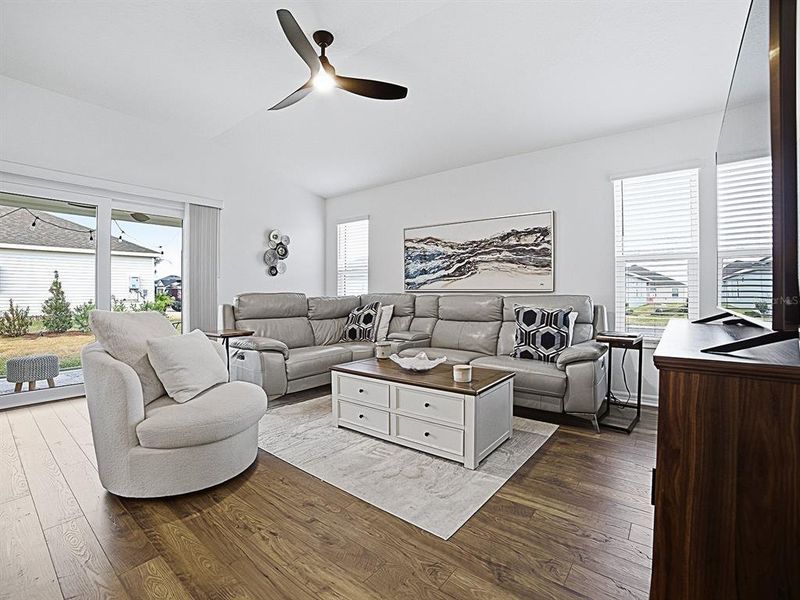 Furnished interior view inside a new home in , The Villages (Image 28).