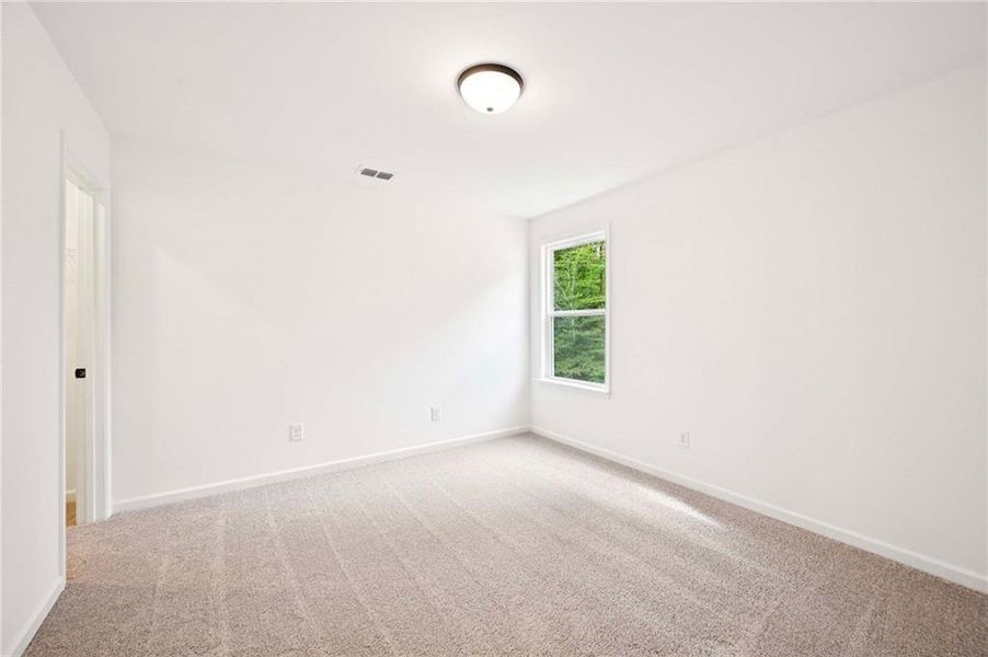 Spacious, unfurnished interior of a new home in Creekside, Dawsonville (Image 39). Spacious, unfurnished interior of a new home in Creekside, Dawsonville (Image 39).
