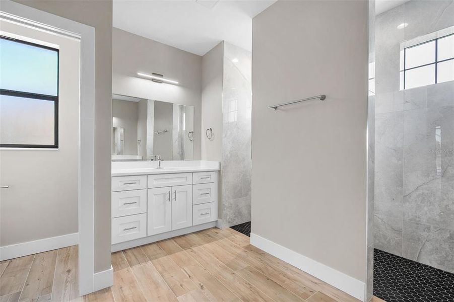 Furnished interior view inside a new home in , Port Charlotte (Image 7). Furnished interior view inside a new home in , Port Charlotte (Image 7).