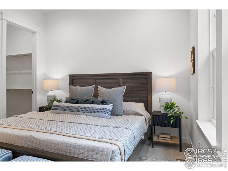 Furnished interior view inside a new home in Westerly, Erie (Image 10).