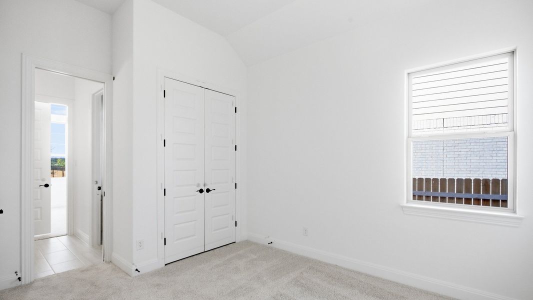 Furnished interior view inside a new home in Oaks at San Gabriel, Georgetown (Image 13).