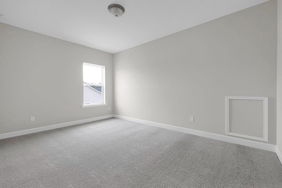 Representative unfurnished interior of a home built from the The Cypress by Providence Homes (Florida) in Reflections at Nocatee, Nocatee (Image 81).