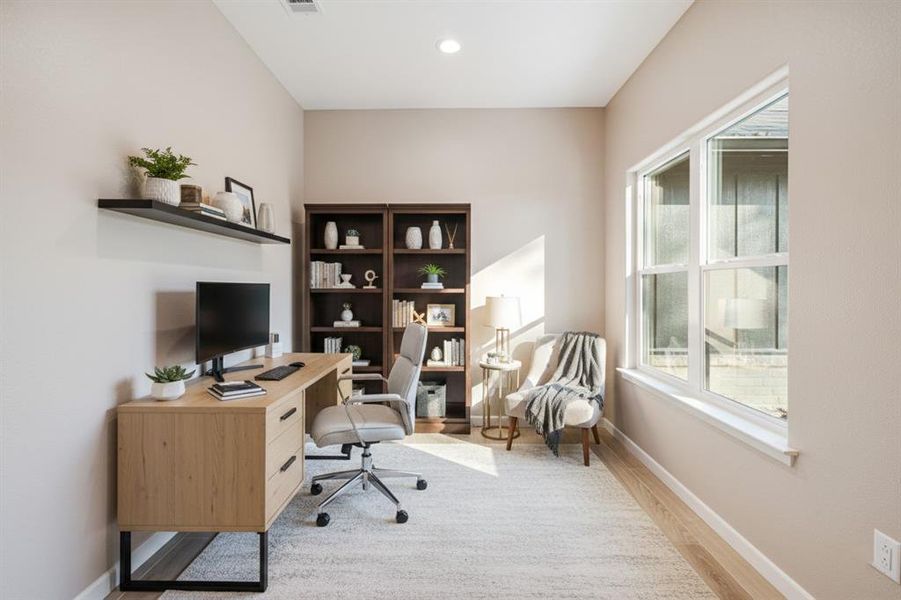 Furnished interior view inside a new home in , Powderly (Image 15). Furnished interior view inside a new home in , Powderly (Image 15).