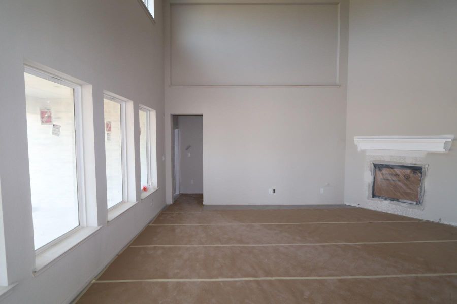 Great room - still under construction! Great room - still under construction!