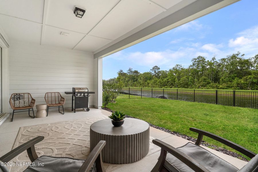Exterior details and patio area of a home in , Jacksonville (Image 3).