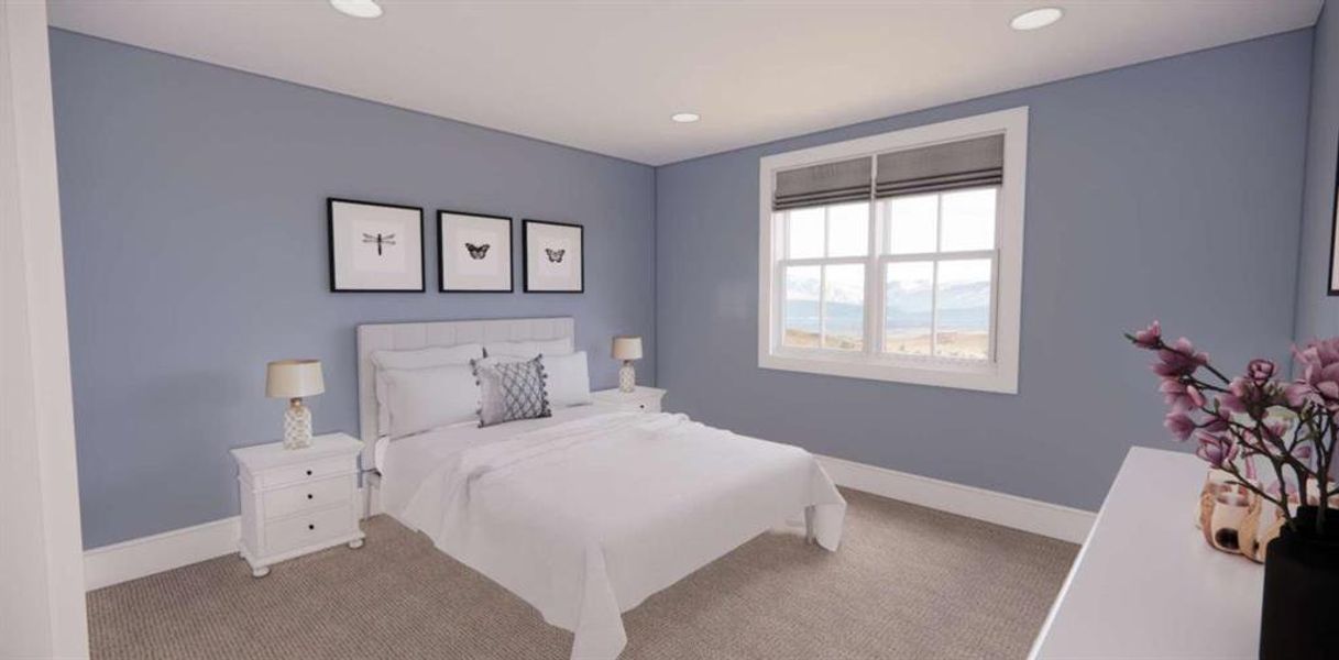 Furnished interior view inside a new home in , Franklin (Image 38).