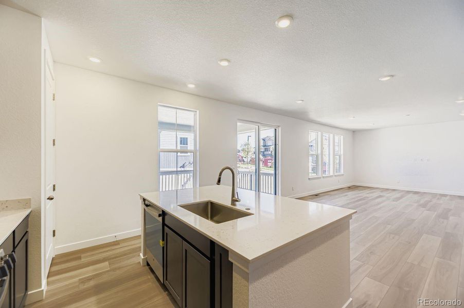 Furnished interior view inside a new home in Newlin Crossing: The Monarch Collection, Parker (Image 7). Furnished interior view inside a new home in Newlin Crossing: The Monarch Collection, Parker (Image 7).