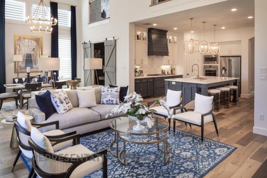 Furnished interior view inside a new home in Briarley, Montgomery (Image 17). Furnished interior view inside a new home in Briarley, Montgomery (Image 17).