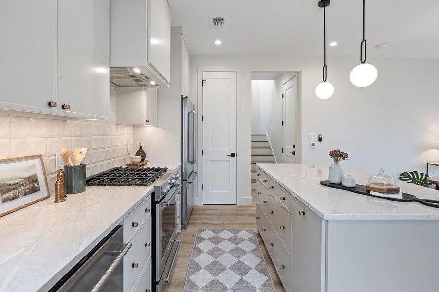 Furnished interior view inside a new home in , Austin (Image 12).