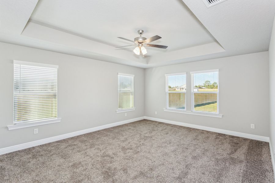 Representative unfurnished interior of a home built from the The Sapphire by Herbst Homes in Prosperity Point, Milton (Image 99).